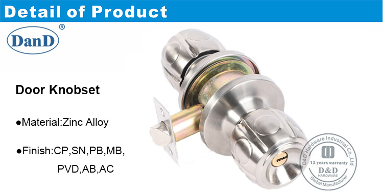 Zinc Alloy Knobset-DDLK044-D and D Hardware