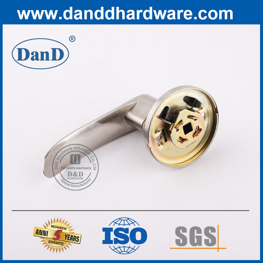Fashion Design Zinc Alloy Exterior Door Lever Lock Set-DDLK097