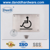 Stainless Steel Square Type Disable Sign Plate for Metal Door-DDSP