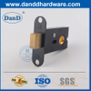 Solid Brass Black Round Forend Bathroom Deadbolt-DDML032