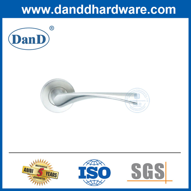 Modern Door Handles Euro Internal Door Handles Stainless Steel for Apartment-DDTH037