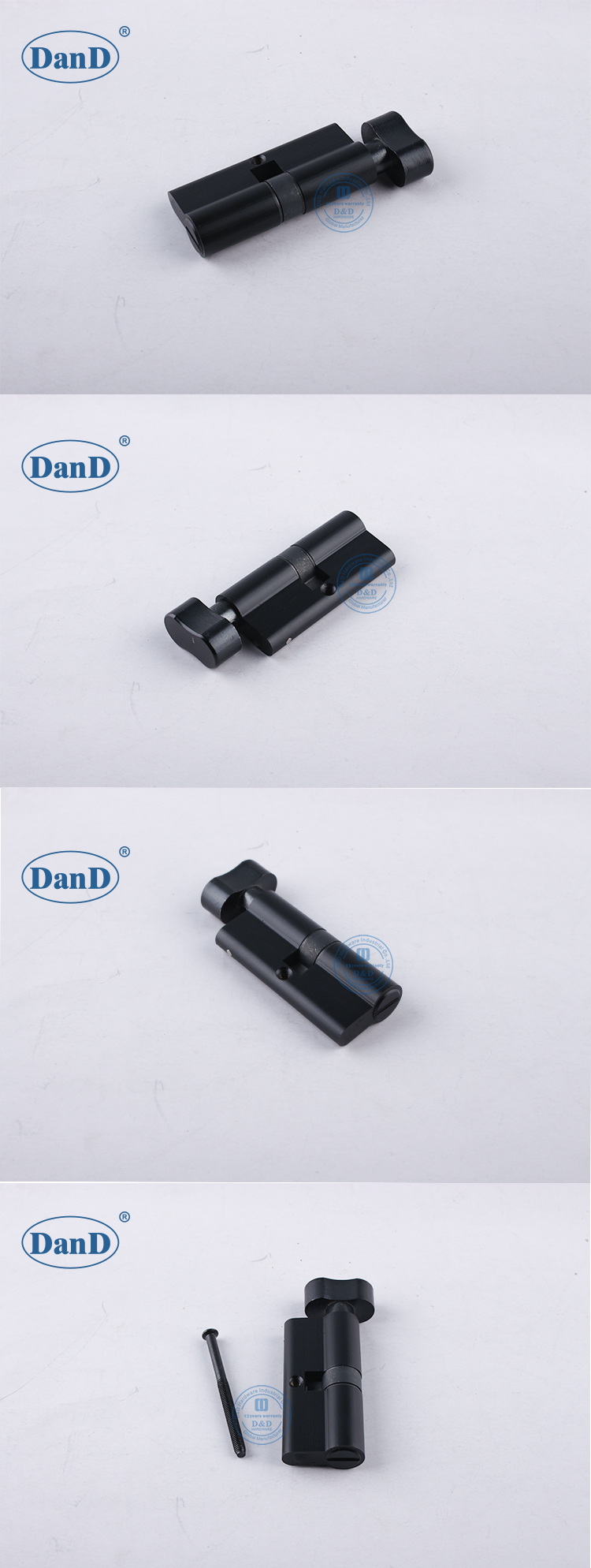 Matte Black lock cylinder