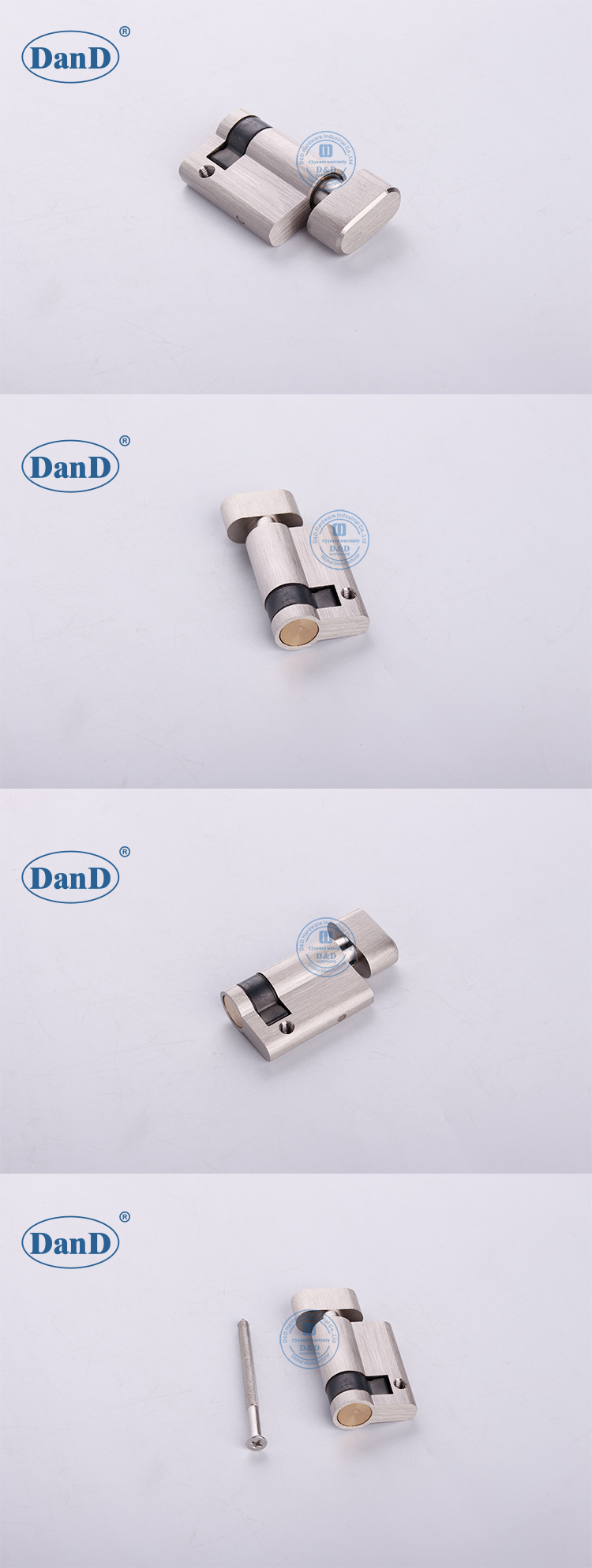 Half Cylinder with Thumbturn