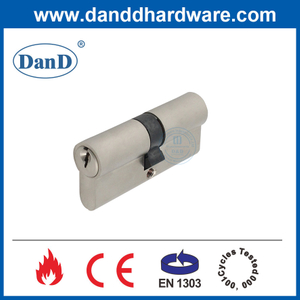 Pearl Nickle Finish EN1303 Door Lock Cylinder Manufacturer with Fire Rated for Hotel-DDLC003-70mm-PN