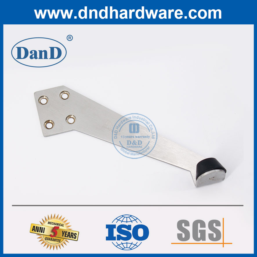 Door Mount Stainless Steel Door Stopper for Frame China Overhead Door Stopper-DDDS026