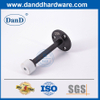 Stainless Steel Interior Door Stopper Black Metal Door Stop for Security-DDDS018