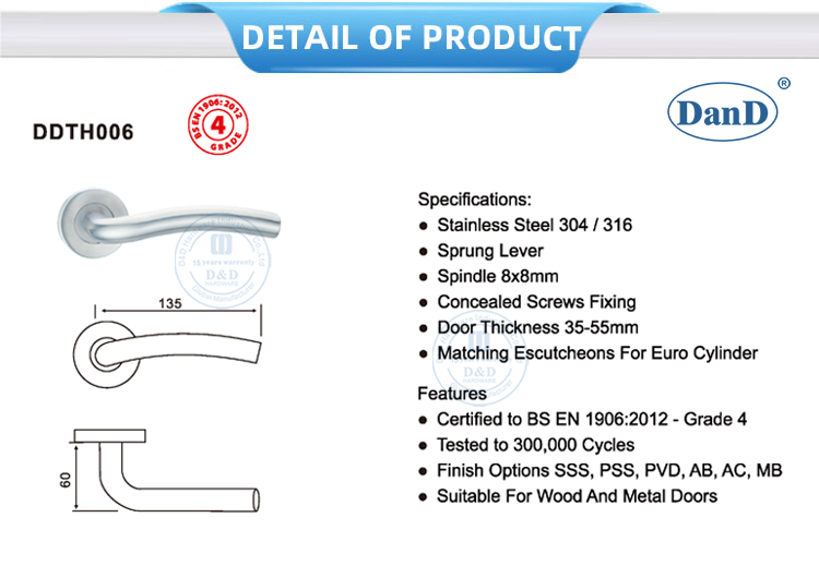 Stainless Steel Door Handle