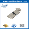Euro Brass Core Mortise Set Pin Door Lock Cylinder with Thumbturn-DDLC005