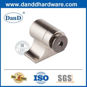 Front Door Holder Zinc Alloy Satin Nickel Magnetic Outdoor Door Stopper-DDDS033