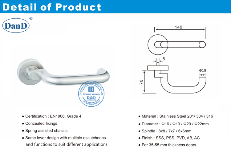 Main Door Handles-D and D Hardware