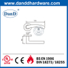 BS EN1906 SUS304 Fireproof Privacy Round Rose Door Lever Handle-DDTH008