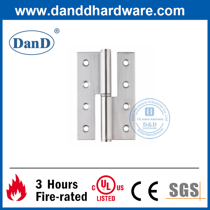 Stainless Steel 201 Square Flush Hinge for Internal Door- DDSS028-B