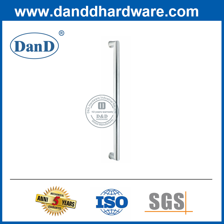 Best SUS304 Single Side T Bar Internal Glass Door Pull Handle-DDPH031