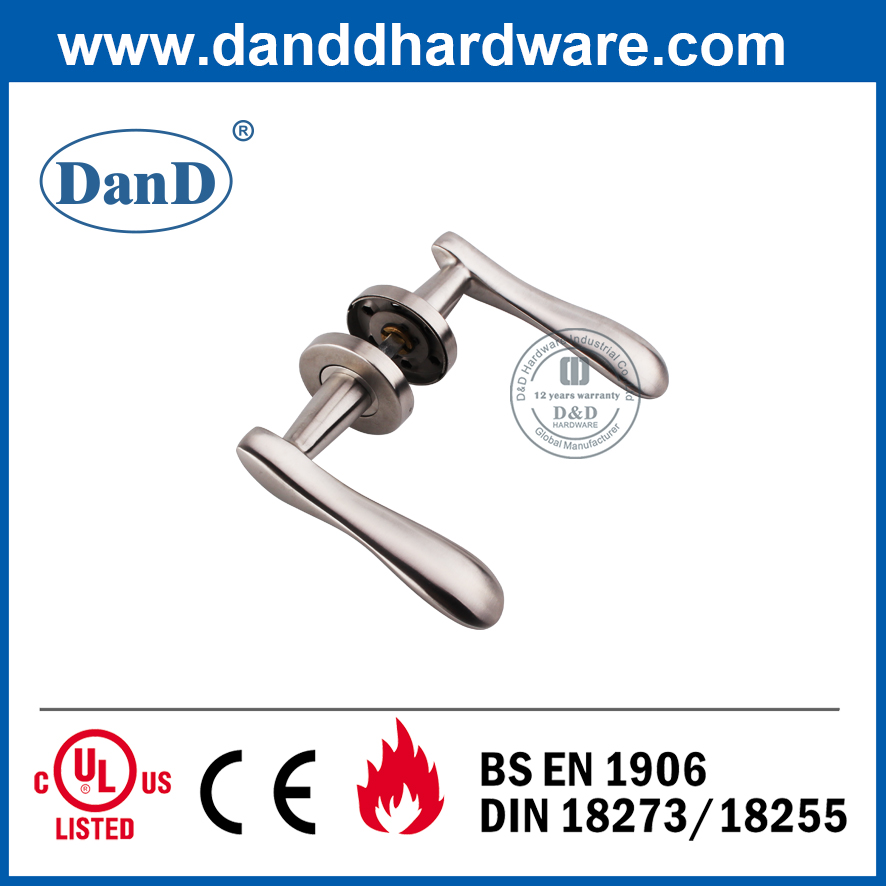 Fashion Design SS304 Solid Casting Passage Door Lever Handle-DDSH015