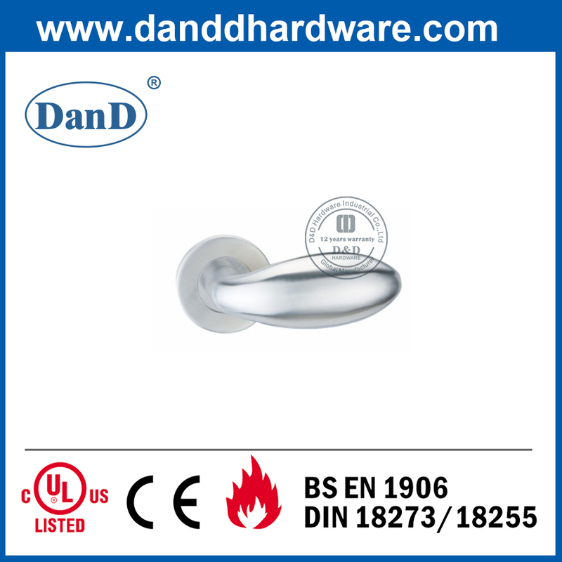 Special Stainless Steel 304 Privacy Door Lever for Internal Door-DDSH030