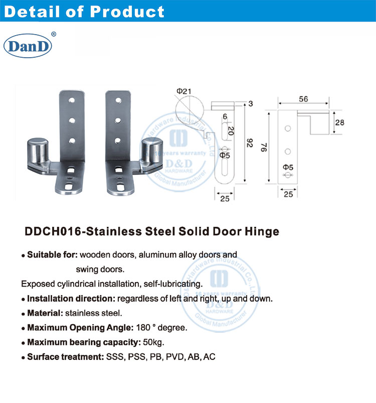 Swing Door Hinge
