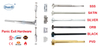 UL Fire Exit Device Golden Panic Bar Door Hardware Manufacturer China-DDPD023