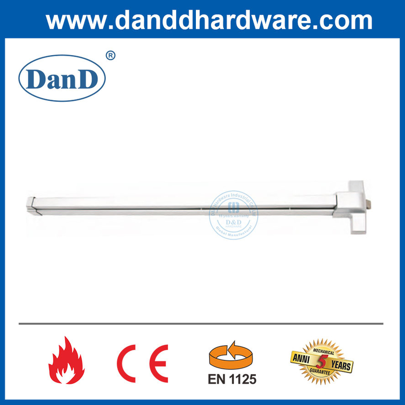 Rim Type Commercial Fire Rated CE EN1125 Emergency Door Push Bar-DDPD026