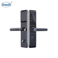 Safe Digital Door Handle Smart Fingerprint Lock Keyless Entry Door Lock-DDFL003