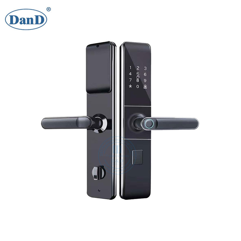 Safe Digital Door Handle Smart Fingerprint Lock Keyless Entry Door Lock-DDFL003