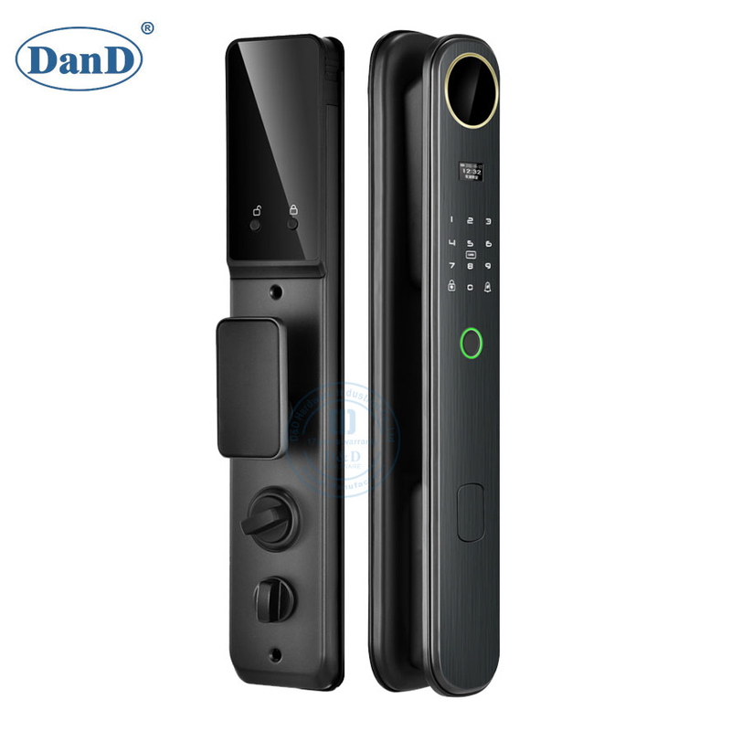 Wireless Fingerprint Digital Waterproof Front Door Fingerprint Electric Smart Door Locks-DDFL012
