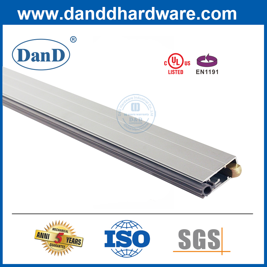 Aluminum Automatic Drop Seal Concealed Door Bottom Seal Floor Door Seal-DDBS001