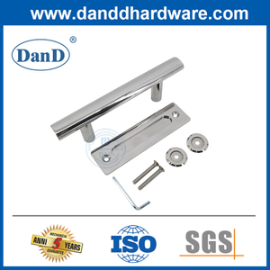 Polished Stainless Steel Barn Door Hardware Sliding Door Handle-DDBD101