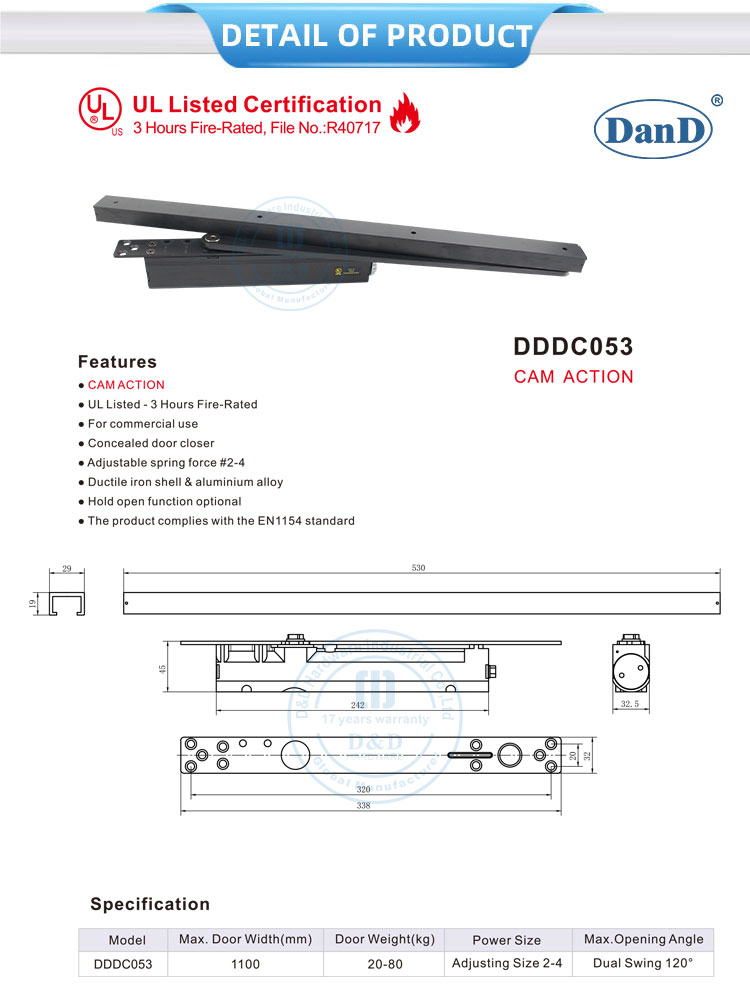Aluminum Alloy Door Closer