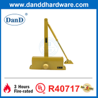 Precise Cast Aluminum UL 10C Certificate 3 Hours Fire Rated Adjustable Economical Door Closer-DDDC057