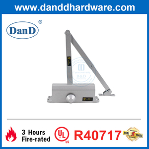 UL Aluminum Alloy Automatic Fireproof Hotel Room Door Closer-DDDC051