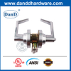 ANSI Grade 1 Zinc Alloy Lever Tubular Lockset for Metal Door-DDLK009