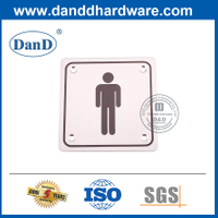 Hot Sale Stainless Steel Male Toilet Sign Plate for Hotel-DDSP001