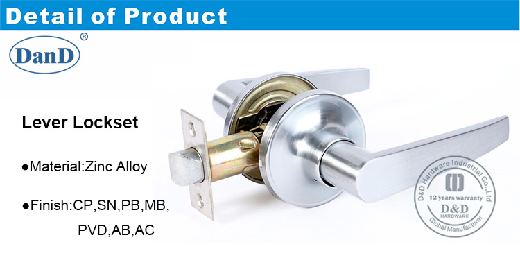 Lever Lockset-DDLK070-D and D Hardware