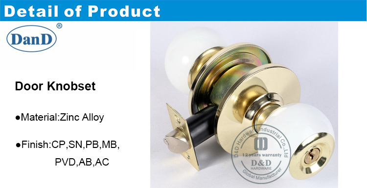 China Factory Door&nbsp;Lockset-DDLK067-D and D Hardware