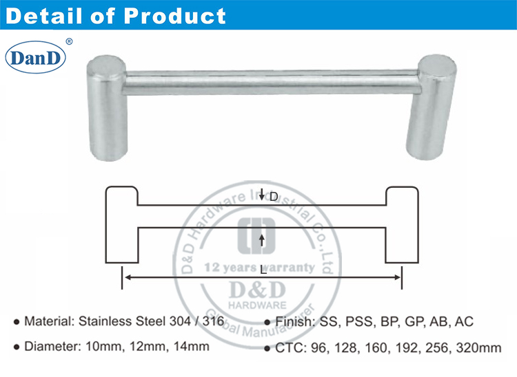 Decorative Furniture Handle-D and D Hardware