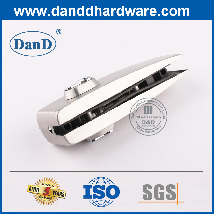 Stainless Steel External Glass Door Patch Fitting Lock-DDPT010
