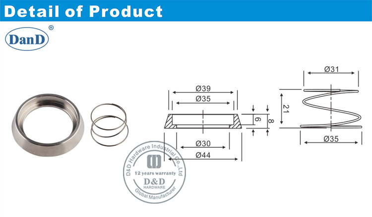 Best Collar and Spring-D and D Hardware