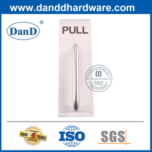 Stainless Steel Pull Sign Plate Backplate Pull Handle-DDPH023