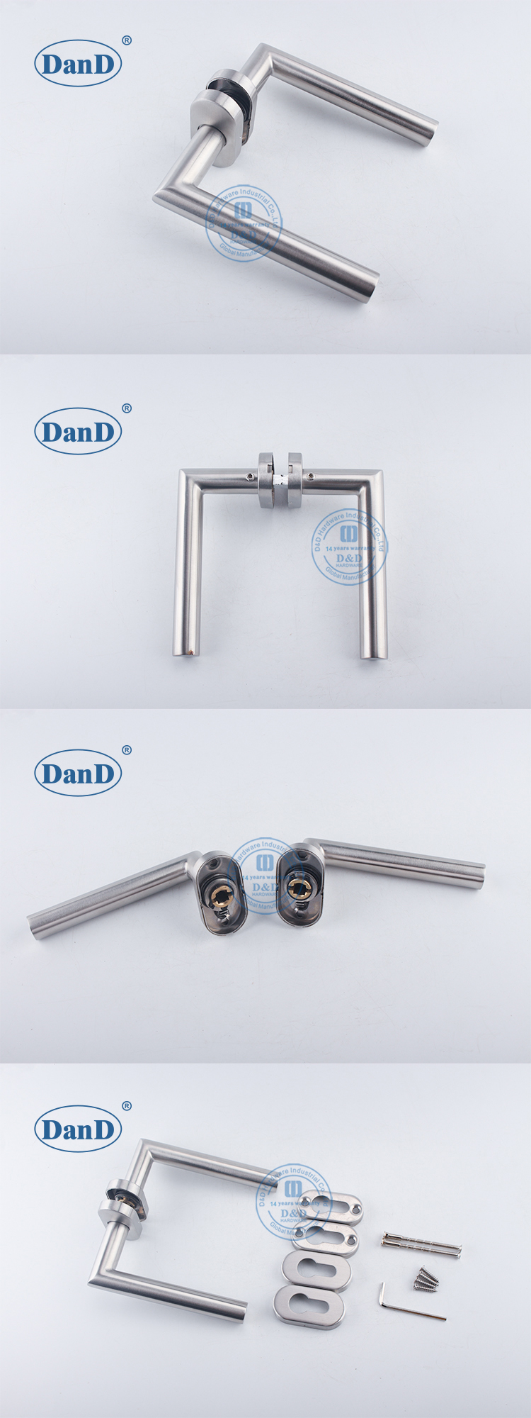 Oval Rose Door Handle