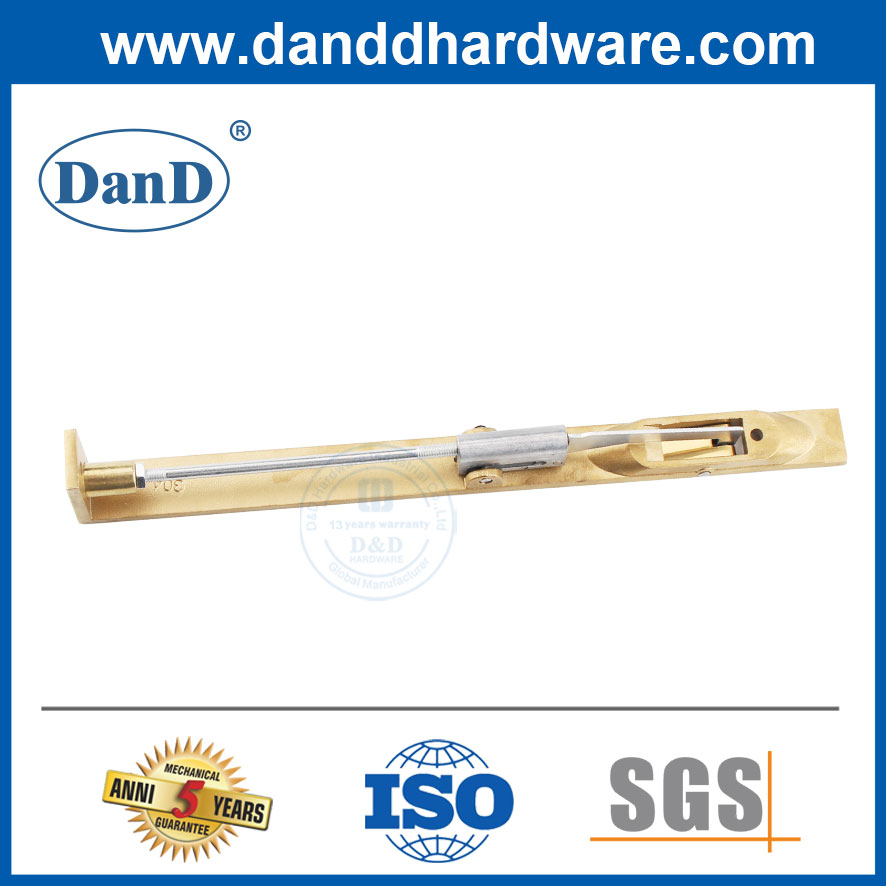 Brass Fitting Concealed Door Flush Bolt for Internal Door-DDDB004