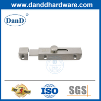Solid Brass Barrel Bolt Door Lock Satin Nickel Barrel Bolt-DDDB017