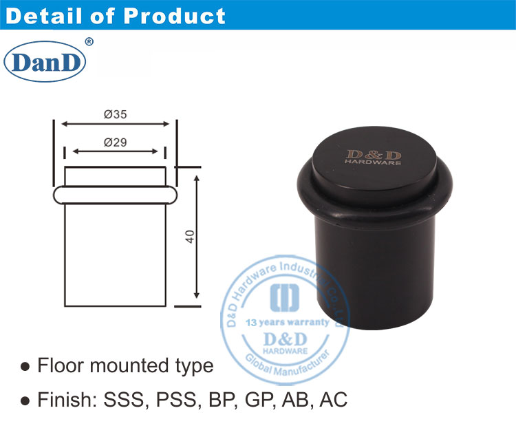 contemporary door stops