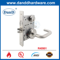 UL Fire Proof Door Lock Heavy Duty Anti Theft Mortise Lock for Dormitory And Exit Door-DDAL13