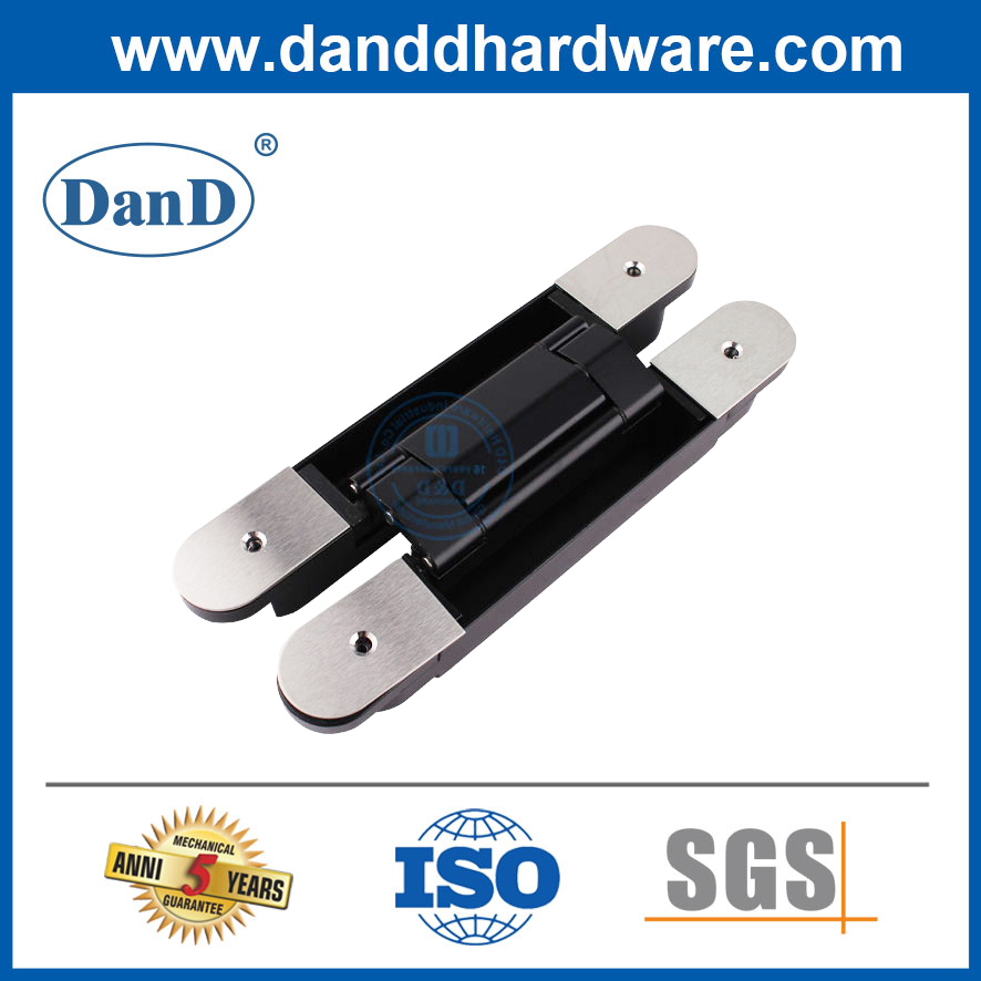 3D Adjustable 180 Degree Folding Hinge Concealed Hidden Door Hinge-DDCH008