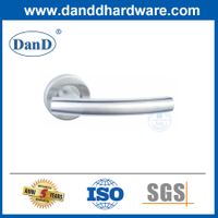 Modern Home Security Stainless Steel Durable Hollow Lever Fancy Door Handles-DDTH013