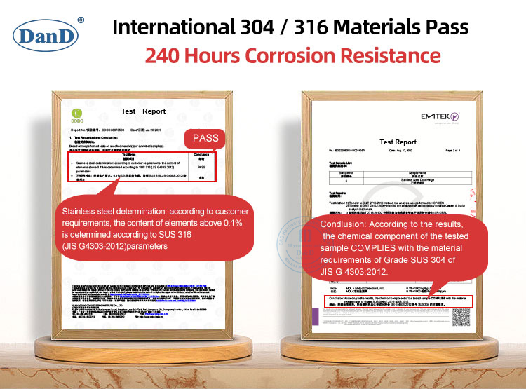 Stainless Steel Hinges