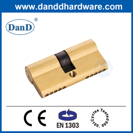 EN1303 Factory Price Euro Solid Mortise Double Open Door Lock Cylinder-DDLC003-60mm-SB