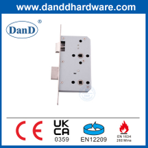 EN12209 Stainless Steel Euro Profile Mortise Lock for Bathroom Door-DDML012-5578