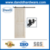 Spoke Wheel Two Side Carbon Steel Sliding Barn Door Hardware Track-DDBD005