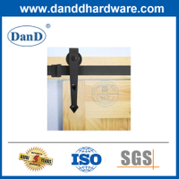 Sliding Rail Barn Door Hardware American Style Push-Pull Vintage Arrow Shaped-DDBD017